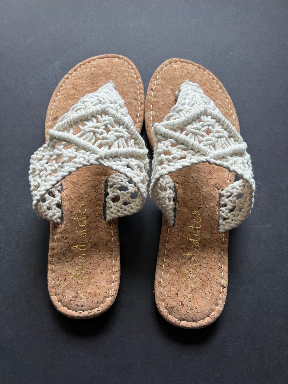 Altar'd State Macrame Sandals 9 NEW